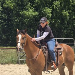 Jesse Chase Performance Horses - Just a quick photo of a happy horse and rider.