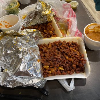 Tacos Chilangos - Two 1/2 lbs of Tacos al Pastor - Mexican Near Me - Avondale, Arizona Tacos Chilangos - Two 1/2 lbs of Tacos al Pastor - Mexican Near Me - Avondale, Arizona