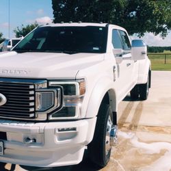 Red Dirt Mobile Detailing Company - Brand new 2020 f350! Cleaned, shined and ready for the road!