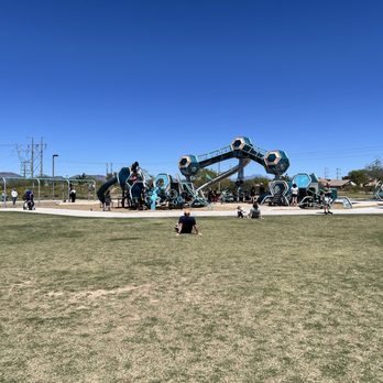 Signal Butte Park - View of the playground - Playgrounds Near Me - Mesa, Arizona Signal Butte Park - View of the playground - Playgrounds Near Me - Mesa, Arizona