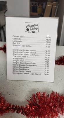 Menu photo 4 Alhambra Valley Bowl Alhambra, CA