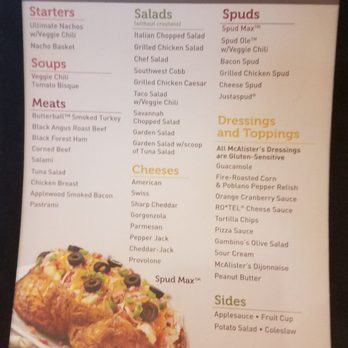 McAlister's Deli - Gluten-sensitive menu - Salad Near Me - Clermont, Florida