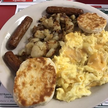 Nix Restaurant - 2 egg breakfast with homemade biscuits "very good" - Breakfast & Brunch Near Me - Chesapeake, Virginia
