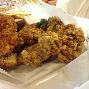 Taipei Hong - 鹽酥雞 (Taiwanese Crispy Chicken w/ Basil), with added spiciness - Taiwanese Near Me - Flushing, New York Taipei Hong - 鹽酥雞 (Taiwanese Crispy Chicken w/ Basil), with added spiciness - Taiwanese Near Me - Flushing, New York