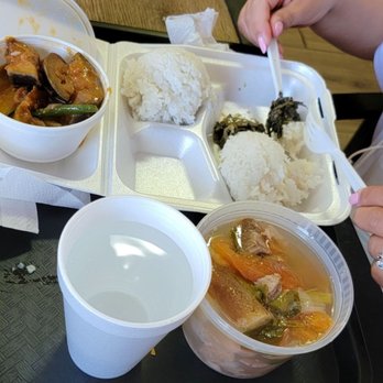 JG's Nipa Hut - a tray of food - Filipino Near Me - Canoga Park, California