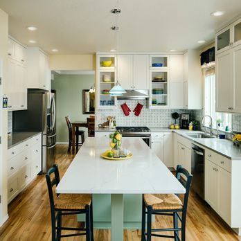 G. Christianson Construction Inc - Our custom cabinets are built with the highest attention to detail. These cabinets are painted with a conversion varnish finish. - General Contractors Near Me - Corvallis, Oregon G. Christianson Construction Inc - Our custom cabinets are built with the highest attention to detail. These cabinets are painted with a conversion varnish finish. - General Contractors Near Me - Corvallis, Oregon