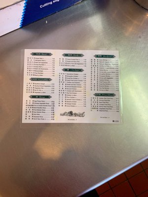 Menu photo 7 Golden Star Chinese Silver City, NM