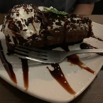 Dewey's Restaurant and Bar - Chocolate mousse with chocolate crust - Sandwiches Near Me - Moab, Utah