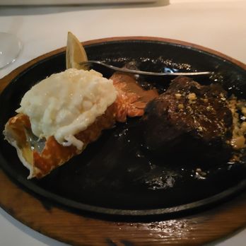 Perry's Steakhouse & Grille - Oak Brook - Surf and turf with lobster tail and a petite filet mignon - Steakhouses Near Me - Oak Brook, Illinois Perry's Steakhouse & Grille - Oak Brook - Surf and turf with lobster tail and a petite filet mignon - Steakhouses Near Me - Oak Brook, Illinois