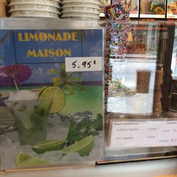 Crème Glacée Bo-Bec - Housemade lemonade - Ice Cream & Frozen Yogurt Near Me - Montreal, Quebec