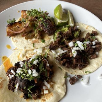 Otro Cafe - Pork belly taco, Carne asada taco, and barbacoa taco - Mexican Near Me - Phoenix, Arizona