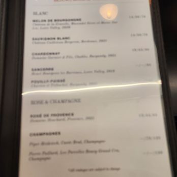 Au Petit Comptoir - a menu for a restaurant - Breakfast & Brunch Near Me - Vancouver, British Columbia