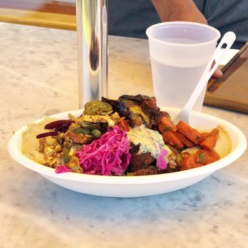 Brassica - Falafel salad with all the fixings - Mediterranean Near Me - Upper Arlington, Ohio Brassica - Falafel salad with all the fixings - Mediterranean Near Me - Upper Arlington, Ohio