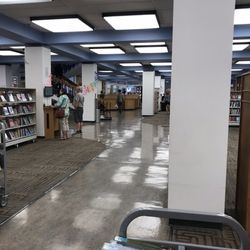 Boise Public Library - Inside the first floor / checkout at the Library!