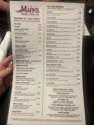Menu photo 3 Grill Marks Greenville, SC