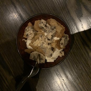 Roister - Milk and cookies dessert - New American Near Me - Chicago, Illinois Roister - Milk and cookies dessert - New American Near Me - Chicago, Illinois