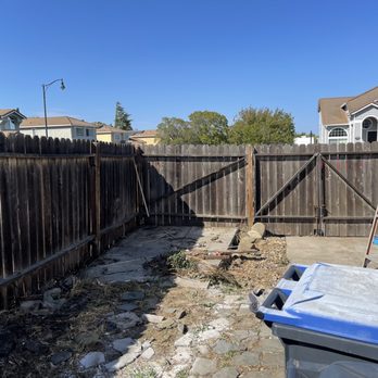 Bay Hauling Junk Removal - Garbage is done! The stuff in concrete pad is what I put there after they took everything. - Junk Removal & Hauling Near Me Bay Hauling Junk Removal - Garbage is done! The stuff in concrete pad is what I put there after they took everything. - Junk Removal & Hauling Near Me