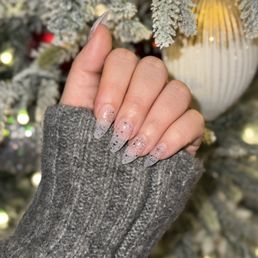 Holiday acrylic nails! Holiday acrylic nails!