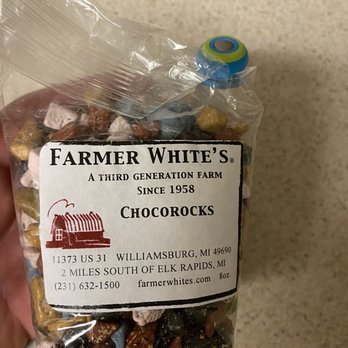 Farmer White's - a bag of chocolates - Farmers Market Near Me - Williamsburg, Michigan