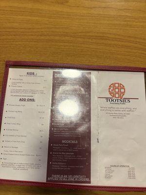 Menu photo 3 Tootsies Everything Waffle Quinby, SC Menu photo 3 Tootsies Everything Waffle Quinby, SC