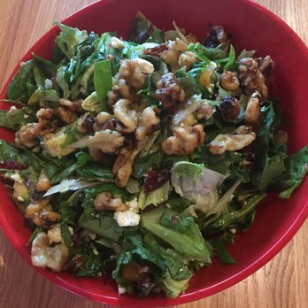 Crushed Red- Overland Park - 'This Pear is on Fire' w sesame ginger instead of the dressing it usually comes with. Good switch- the flavors blended beautifully - Salad Near Me - Overland Park, Kansas