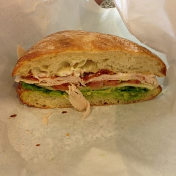 Geppetto's Caffe - Turkey club special sandwich. Fresh hot bread is a big plus! Yum - Sandwiches Near Me - Orinda, California