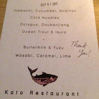 Kato - The Simple Prix Fix Menu - Taiwanese Near Me - Los Angeles, California Kato - The Simple Prix Fix Menu - Taiwanese Near Me - Los Angeles, California