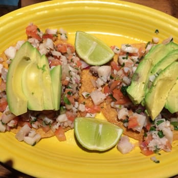 Mi Cabana Mexican Restaurant - ceviche tostada - Mexican Near Me - Jacksonville, North Carolina