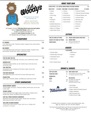 Menu photo 4 Lil Woody's Seattle, WA Menu photo 4 Lil Woody's Seattle, WA