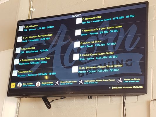 Menu photo 2 Acorn Brewing Edgewood, WA