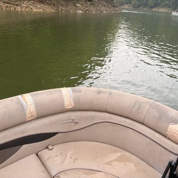 Safe Harbor Burnside - duct tape jobs on seats - Boating Near Me - Burnside, Kentucky Safe Harbor Burnside - duct tape jobs on seats - Boating Near Me - Burnside, Kentucky