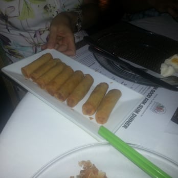 Blue Bamboo - Veggie Spring Rolls for the leaf eaters at the table - Comfort Food Near Me - Jacksonville, Florida Blue Bamboo - Veggie Spring Rolls for the leaf eaters at the table - Comfort Food Near Me - Jacksonville, Florida