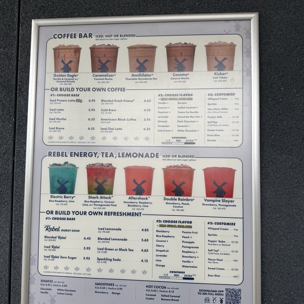 Dutch Bros Coffee - Menu - Juice Bars & Smoothies Near Me - Garden Grove, California