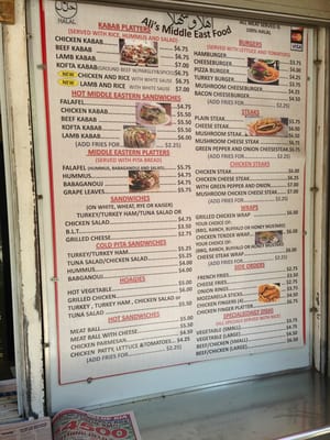Menu photo 5 Ali's Middle Eastern Philadelphia, PA