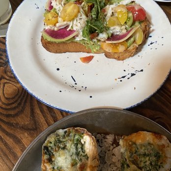 The Atlantic - Crab toastie - Seafood Near Me - Virginia Beach, Virginia