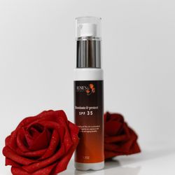 Rosies Beauty Spa - Our illuminate & protect SPF 35, leaves no white cast.