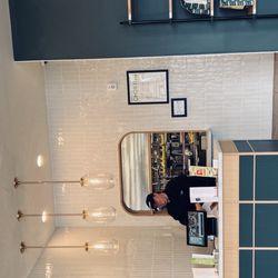 Service counter.