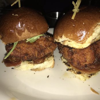 Loch Bar - Fried lobster sliders - Seafood Near Me - Houston, Texas Loch Bar - Fried lobster sliders - Seafood Near Me - Houston, Texas