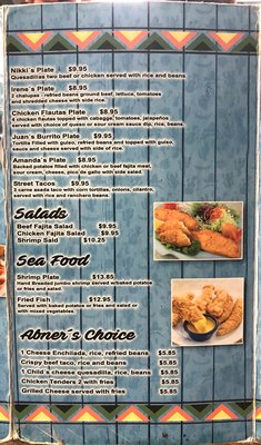 Menu photo 7 Lala's Mexican Restaurant Sonora, TX Menu photo 7 Lala's Mexican Restaurant Sonora, TX