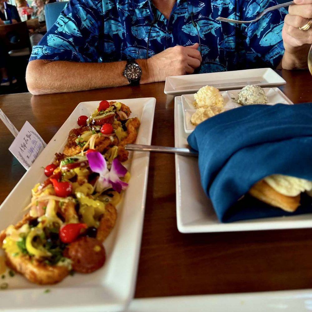 Fins At Sharky's - Island Style Calamari - Steakhouses Near Me - Venice, Florida Fins At Sharky's - Island Style Calamari - Steakhouses Near Me - Venice, Florida