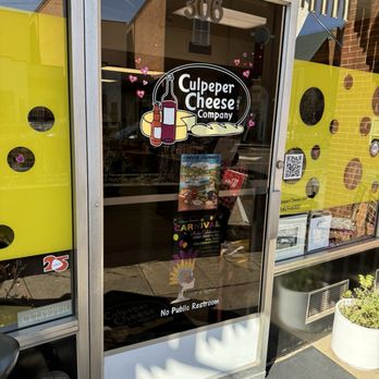 Culpeper Cheese Company - the front of the store - Cheese Shops Near Me - Culpeper, Virginia