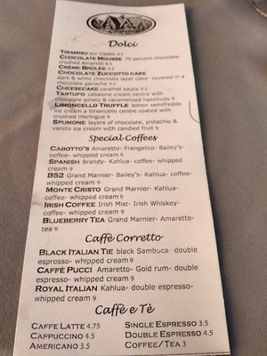 Menu photo 2 Cabotto's Restaurant Stittsville, ON Menu photo 2 Cabotto's Restaurant Stittsville, ON