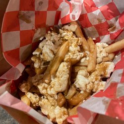 Axelrod's Fry Shack - Poutine loaded with cheese curds over crispy fries