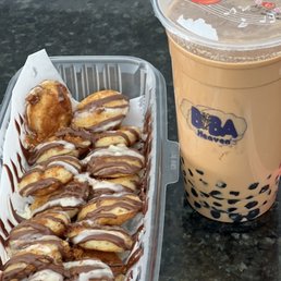 Mini Pancakes, Original Milk Tea Mini Pancakes, Original Milk Tea