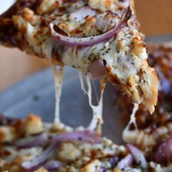 Beerhead Bar & Eatery - BBQ Chicken Pizza