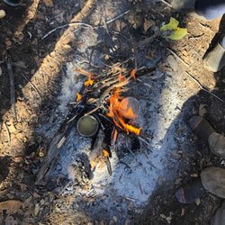 Anasazi Foundation - More campfires that we cooked "food" over.