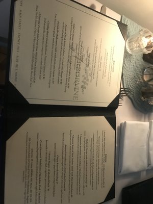 Menu photo 1 Arborvine Blue Hill, ME