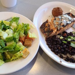 Grilled Salmon.