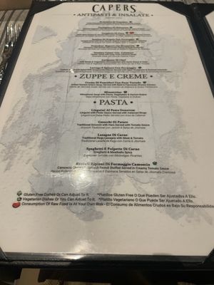 Menu photo 3 Caper's Puerto Vallarta, JAL