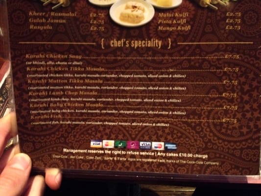 Menu photo 6 Tayyabs London, XGL